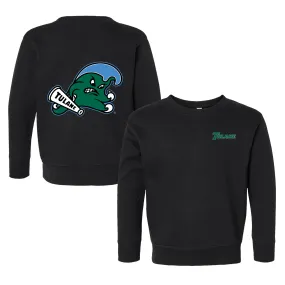 Tulane Green Wave Logo Toddler Crewneck Sweatshirt