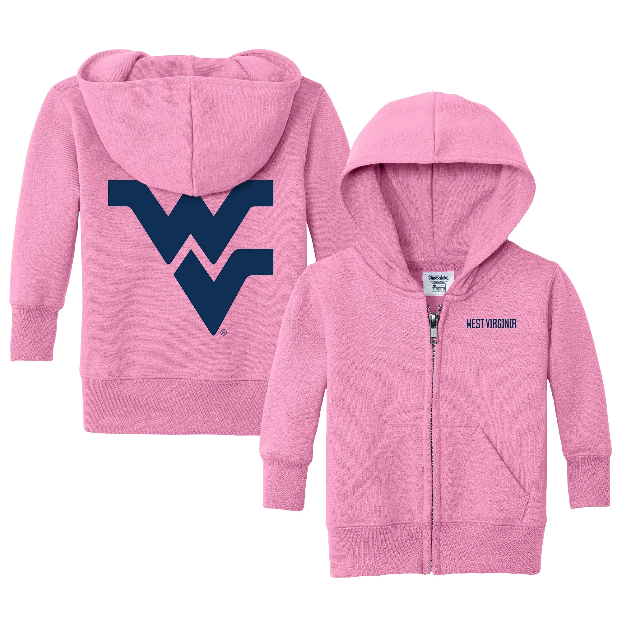 West Virginia Mountaineers Logo Infant Full-Zip Sweatshirt