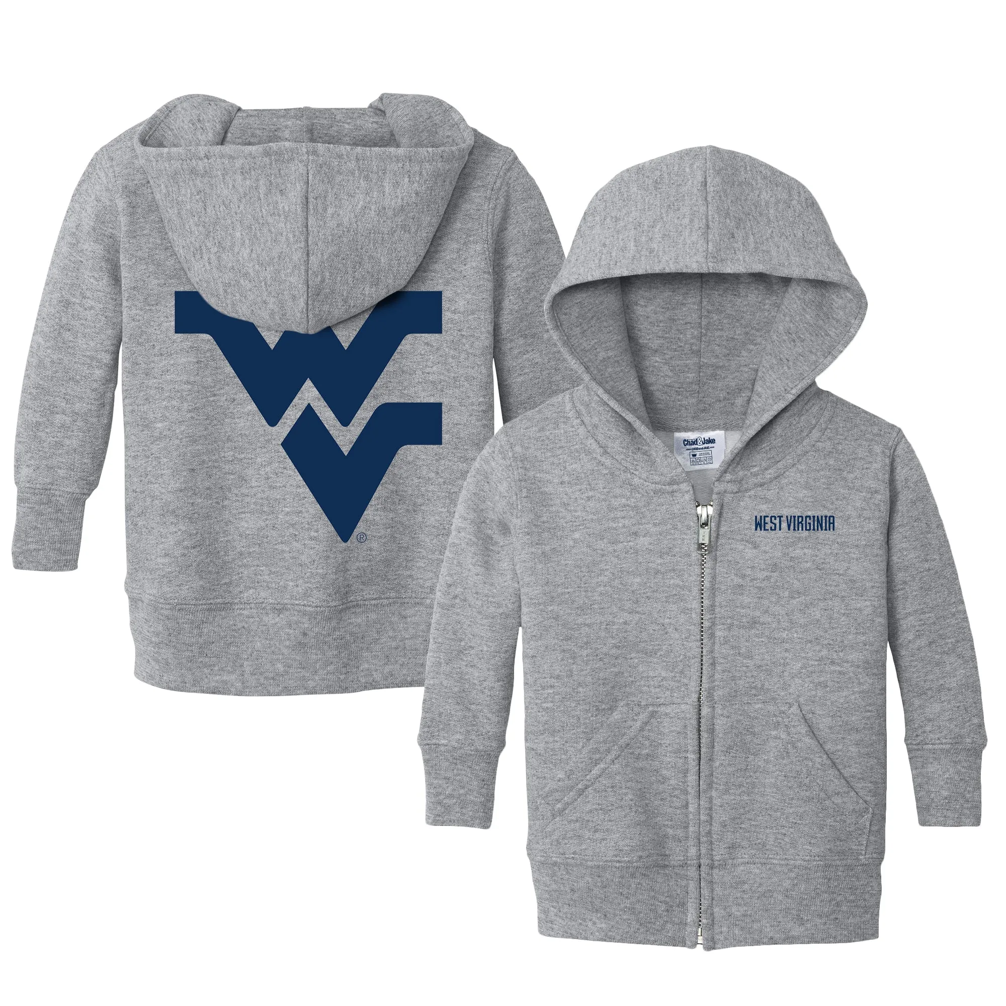 West Virginia Mountaineers Logo Infant Full-Zip Sweatshirt