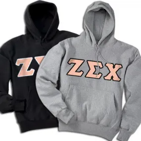 Zeta Sigma Chi Hooded Sweatshirt, 2-Pack Bundle Deal - TWILL